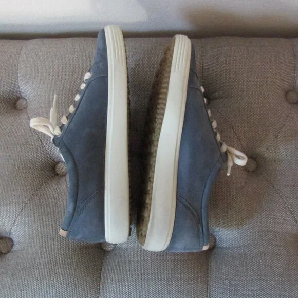 ECCO Nubuck Leather Sneaker EU 40/US 9 - Picture 3 of 13